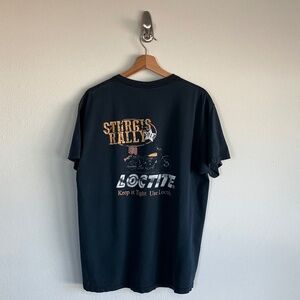 Sturgis Rally 2013 Keep it Tight, Use Loctite Motorcycle Black Tee  Size Large